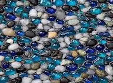 Pebble Brilliance Pool Finish Option